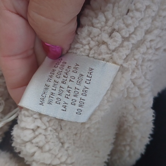 Au Lieu Suede jacket Sherpa size xlarge - Picture 8 of 8